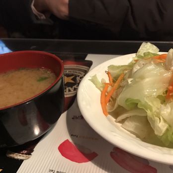 Sushi Monster - Miso and salad - Sushi Bars Near Me - Belmont, California Sushi Monster - Miso and salad - Sushi Bars Near Me - Belmont, California