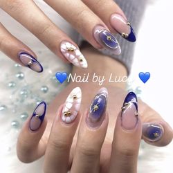 Lucy Luxe Nails - GelX with design