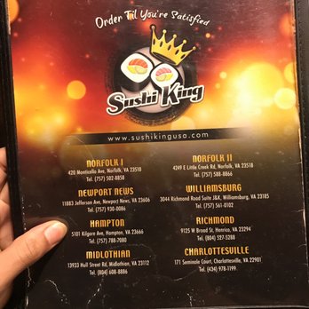 Sushi King - Hampton - Sushi Bars Near Me - Hampton, Virginia Sushi King - Hampton - Sushi Bars Near Me - Hampton, Virginia