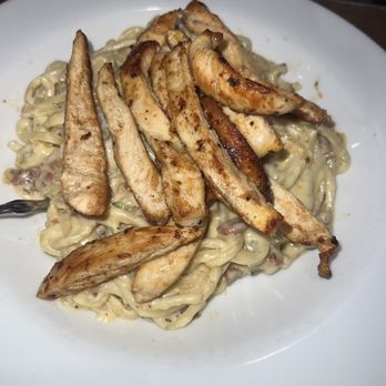Piero's Corner - Spaghetti Carbonara with chicken (extra) - Italian Near Me - Herndon, Virginia