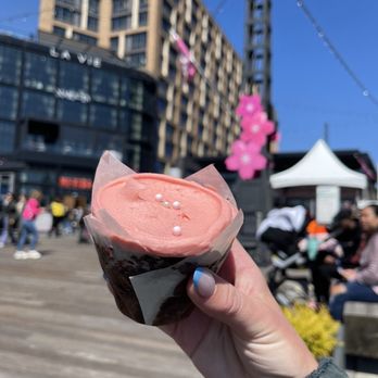 Baked & Wired - Gluten-Free Chocolate Cherry Blossom Cupcake - Bakeries Near Me - Washington, DC, District of Columbia