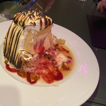 One Steakhouse - Baked Alaska dessert. Delicious. - Steakhouses Near Me - Las Vegas, Nevada One Steakhouse - Baked Alaska dessert. Delicious. - Steakhouses Near Me - Las Vegas, Nevada