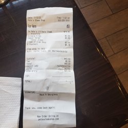 Our lunch was expensive and very disappointing.
