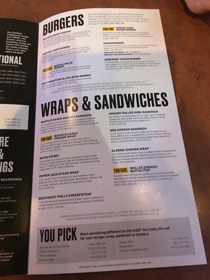 Menu photo 3 Buffalo Wild Wings Bloomingdale, IL