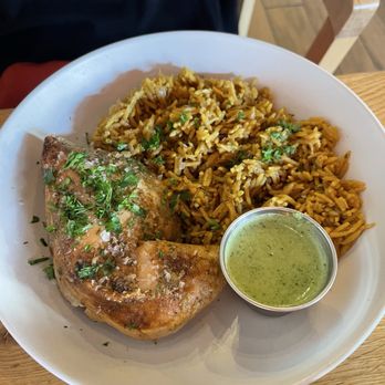 Flavors From Afar - Somali Chicken Rice Bowl - Somali Near Me - Los Angeles, California
