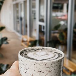 Surf Camp Coffee - Black sesame latte