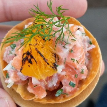 Yoann Taboyan - Salmon canape - Personal Chefs Near Me - San Diego, California Yoann Taboyan - Salmon canape - Personal Chefs Near Me - San Diego, California