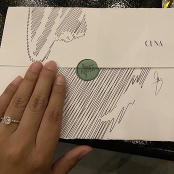 Allora - Wax sealed single use menus, very cute touch - Wine Bars Near Me - Sacramento, California