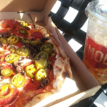 MOD Pizza - Mod pizza pepperoni black olives and extra jalapeños just how I love it. - Pizza Near Me - Alameda, California MOD Pizza - Mod pizza pepperoni black olives and extra jalapeños just how I love it. - Pizza Near Me - Alameda, California