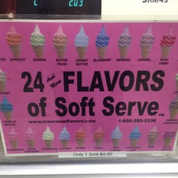 Family Convenience Center - Soft serve flavors