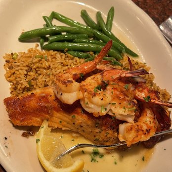 Pappadeaux Seafood Kitchen - Ginger Glazed Salmon - Seafood Near Me - Beaumont, Texas