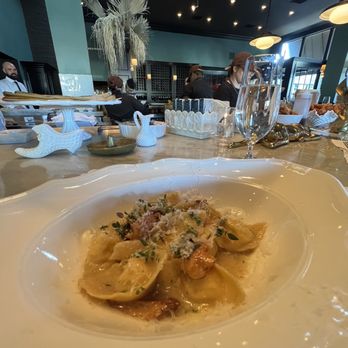 Osteria Mozza - Sweet Corn Cappellacci - Italian Near Me - Los Angeles, California Osteria Mozza - Sweet Corn Cappellacci - Italian Near Me - Los Angeles, California