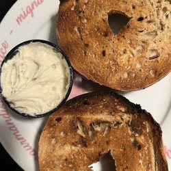 Cafe Tempo Coffee House - New Fave- Cinnamon Raisin with Honey Walnut Cream Cheese