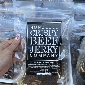 Honolulu Crispy Beef Jerky Company - Furikake teriyaki crispy jerky - Specialty Food Near Me - Honolulu, Hawaii Honolulu Crispy Beef Jerky Company - Furikake teriyaki crispy jerky - Specialty Food Near Me - Honolulu, Hawaii