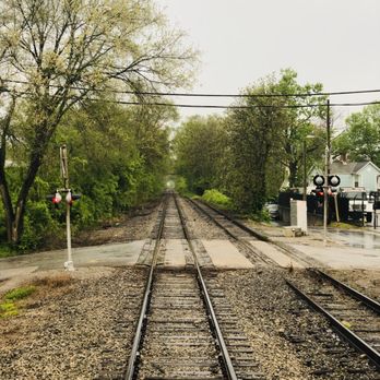 Cincinnati Dinner Train - The back vestibule. - New American Near Me - Cincinnati, Ohio