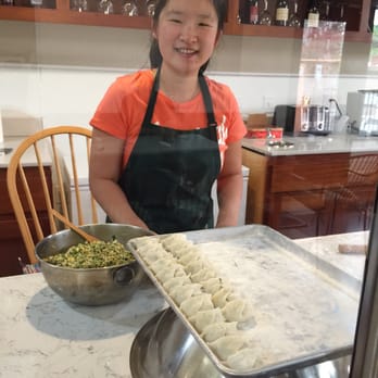 Liu Mandarin Kitchen - Eva making homemade dumplings. - Chinese Near Me - Auburn, California