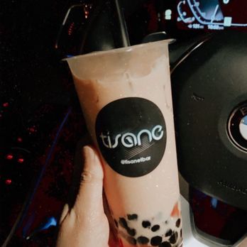 Tisane - Blush with added boba as additional - Coffee & Tea Near Me - San Jose, California