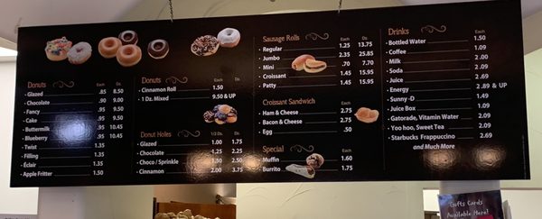 Menu photo 2 Ranch House Donuts Willow Park, TX
