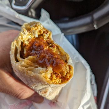 Roberto's Taco Shop - Chorizo and egg burrito - Mexican Near Me - Las Vegas, Nevada