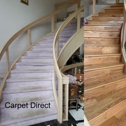 Carpet Direct - a staircase in a home - Carpeting Near Me - Fraser, Michigan