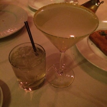 Piero's Italian Cuisine - Lemon drop and belvedere with ginger ale - Italian Near Me - Las Vegas, Nevada