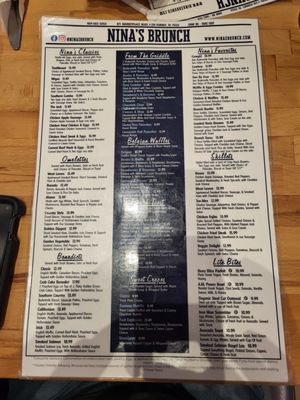 Menu photo 4 Nina's Brunch Forney, TX