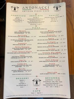 Menu photo 8 Antonacci Artisan Pizza Cafe Boynton Beach, FL