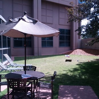 Hyatt Regency Denver Tech Center - Outdoor area with lawn games - Hotels Near Me - Denver, Colorado Hyatt Regency Denver Tech Center - Outdoor area with lawn games - Hotels Near Me - Denver, Colorado