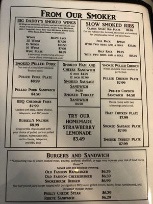 Menu photo 3 Rising Smoke Haleyville, AL Menu photo 3 Rising Smoke Haleyville, AL