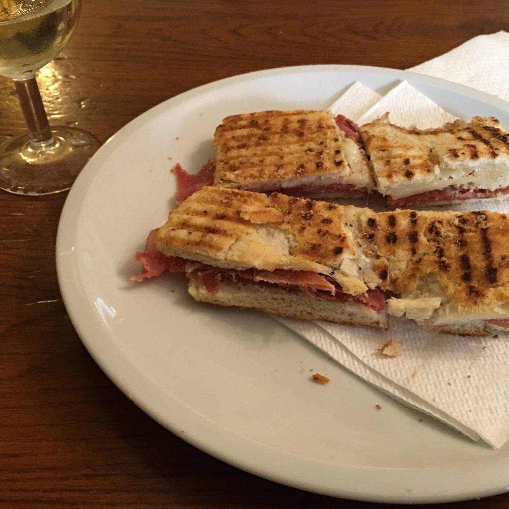Enoteca Fontana - Prosciutto and Parmesan panini. - Pubs Near Me - Parma, Puerto Rico Enoteca Fontana - Prosciutto and Parmesan panini. - Pubs Near Me - Parma, Puerto Rico