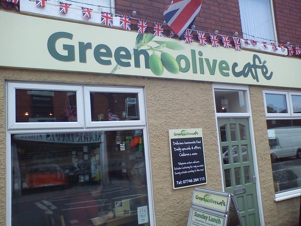 GREEN OLIVE CAFE 95 Sitwell Street, Derby, United Kingdom Cafes