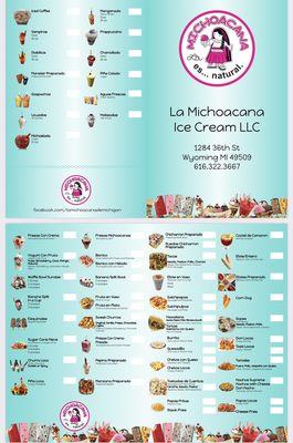 Menu photo 1 La Michoacana Wyoming, MI Menu photo 1 La Michoacana Wyoming, MI