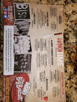 Menu photo 1 The Big Biscuit Overland Park, KS Menu photo 1 The Big Biscuit Overland Park, KS
