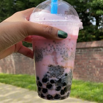 PYO Chai - Falooda Kulfi Milk Tea Less Ice Brown Sugar Boba - Bubble Tea Near Me - Stewart Manor, New York