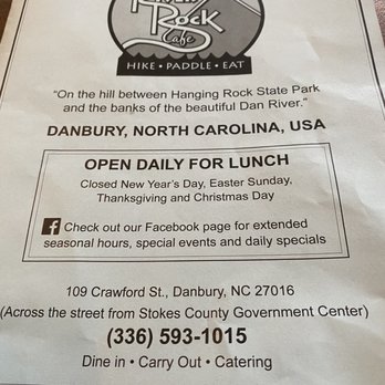 River Rock Cafe - menu for lunch - Pizza Near Me - Danbury, North Carolina