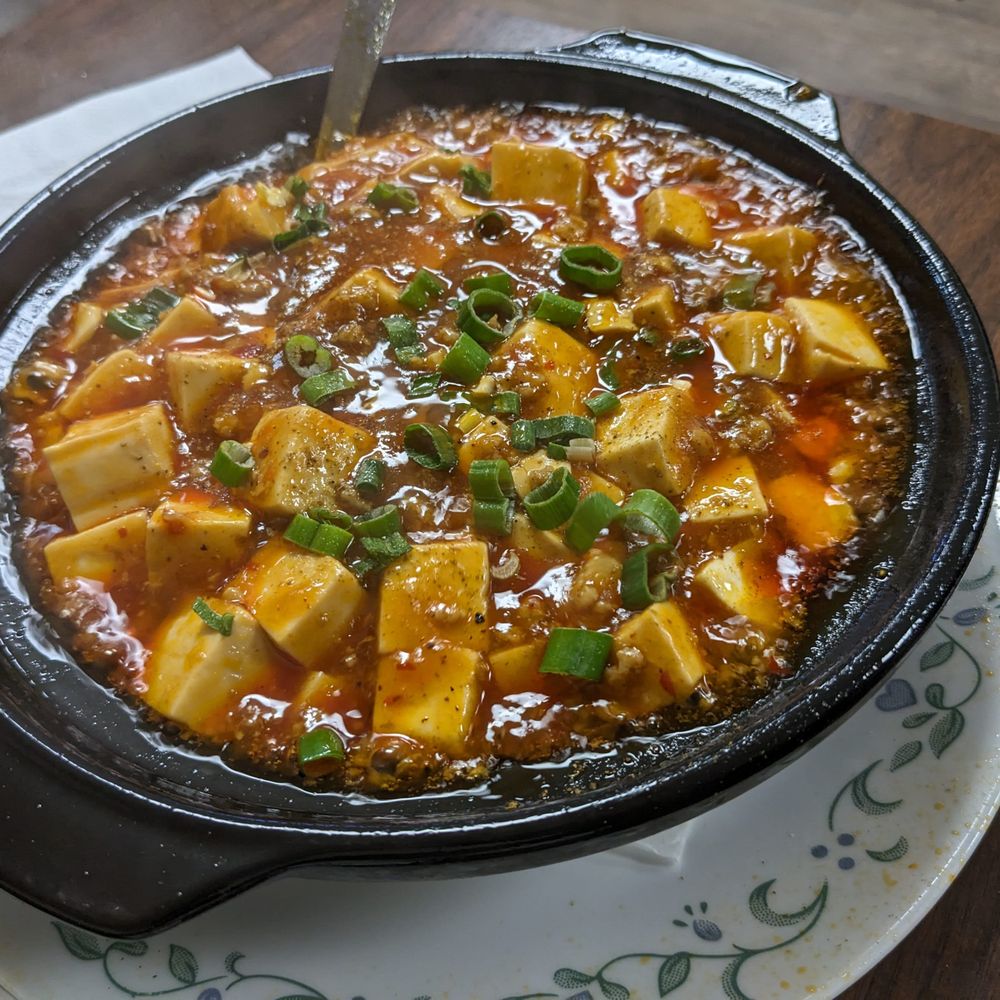 Yummy Kitchen - Mapo tofu with pork - Szechuan Near Me - San Jose, California Yummy Kitchen - Mapo tofu with pork - Szechuan Near Me - San Jose, California