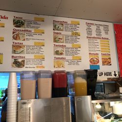 Pan De Vida Taqueria Mexicana - Some of their menu.