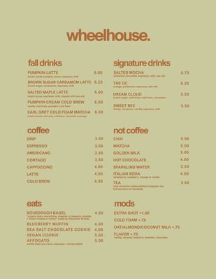 Menu photo 1 Wheelhouse Grants Pass, OR Menu photo 1 Wheelhouse Grants Pass, OR