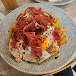 Bristol Café - Starry eggs