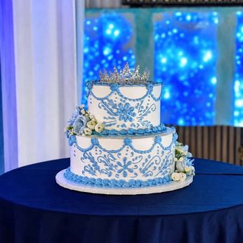 Yunnys Bakery - Beautiful two tiered cake! - Custom Cakes Near Me Yunnys Bakery - Beautiful two tiered cake! - Custom Cakes Near Me