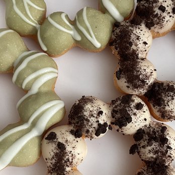 Mochi Donut Factory - Match and cookie and cream - Donuts Near Me - Ellisville, Missouri Mochi Donut Factory - Match and cookie and cream - Donuts Near Me - Ellisville, Missouri