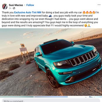Exclusive Auto Tint - Car Window Tinting Near Me - Albuquerque, New Mexico