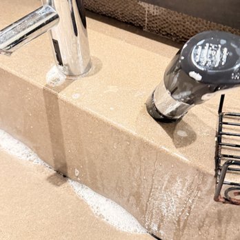 The Cheesecake Factory - Soap dispenser was broken - Desserts Near Me - Miami Beach, Florida