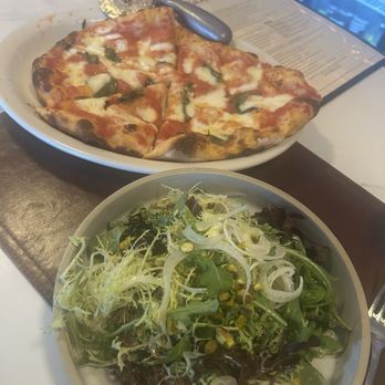 Montesacro Walnut Creek - Margarita pizza and arugula salad - Italian Near Me - Walnut Creek, California Montesacro Walnut Creek - Margarita pizza and arugula salad - Italian Near Me - Walnut Creek, California
