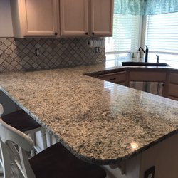 Bedrosians Tile & Stone - Our new granite countertops in Venetian Gold!!