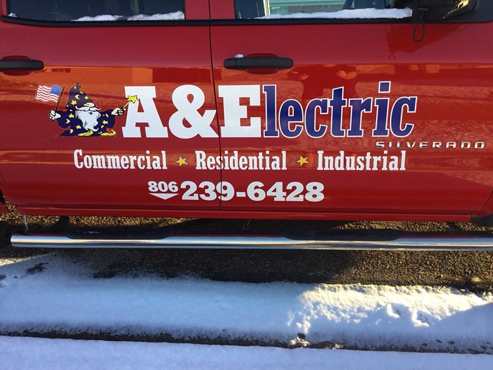 Slide of A & E Electric