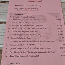 Menu Menu
