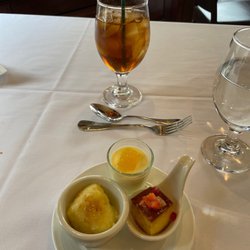 Harvard Faculty Club - Desserts from the buffet table