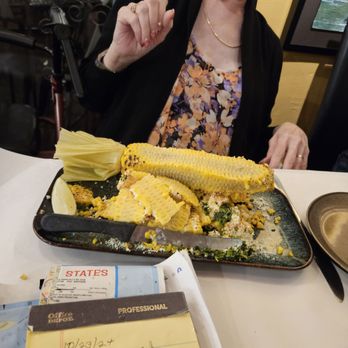 Casa Chimayo Restaurante - Stripped Elote - New Mexican Cuisine Near Me - Santa Fe, New Mexico