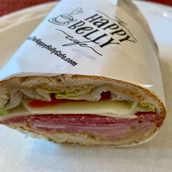 The Happy Belly Cafe - The Italian Sandwich! - Cafes Near Me - Clifton, New Jersey